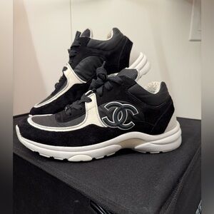 CHANEL Monochrome Athletic Sneakers